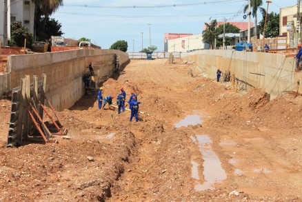 Trincheira do Santa Rosa: obra est com atraso de quase oito meses, diz TCE