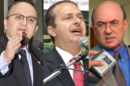 Taques, Campos e Riva: governador de Pernambuco quer palanque forte em Mato Grosso
