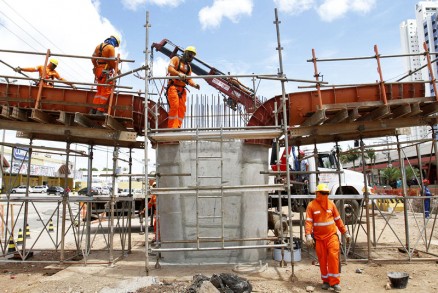 VLT na UFMT: obra de viaduto avana para a segunda etapa