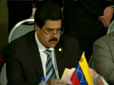 O presidente da Venezuela Nicols Maduro