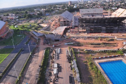 Verdo: construo de Arena impulsiona investimentos na regio