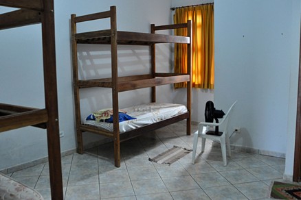 Casa do Albergado: funcionando acima da capacidade