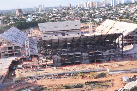 Arena Pantanal: obra tem previso de entrega para outubro deste ano