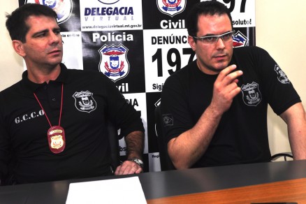 Delegados Stringueta e Pacolla, do GCCO: combate direto ao Comando Vermelho