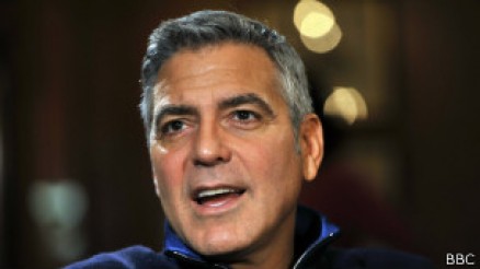 O ator George Clooney � inspira��o para homem mais velhos