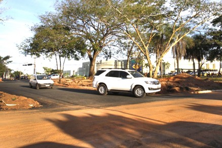 Desvio na Avenida do CPA vira nova opo para quem quiser retornar ao Centro