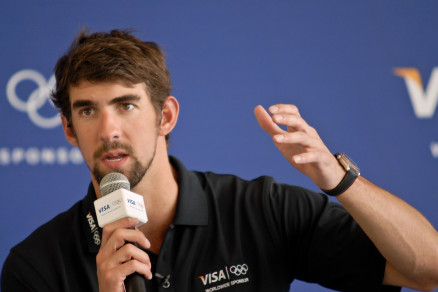O atleta Michael Phelps, considerado o maior nadador de todos os tempos