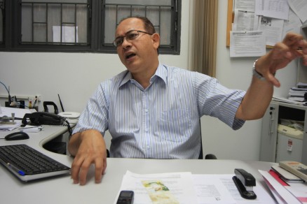 Diretor da faculdade de Medicina da UFMT, Antnio Jos Amorim: meta  ficar entre as 10 melhores