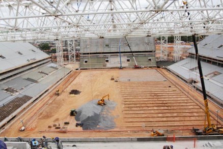 Arena Pantanal: obra tem prazo de entrega para 31 de outubro deste ano