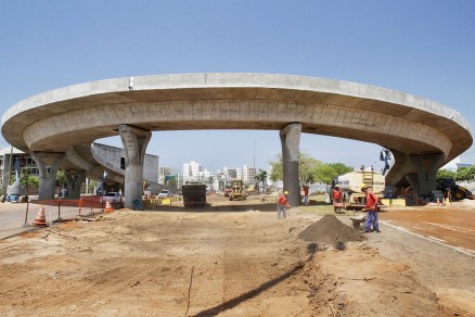 Viaduto da Sefaz: obra dever ser a primeira a ser inaugurada pelo Governo do Estado