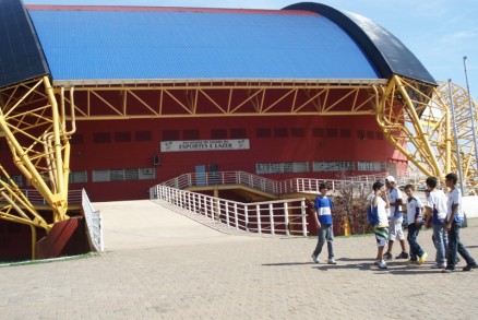 Ginsio Aecim Tocantins: liberado pelos bombeiros, local ser palco do show de Roberto Carlos