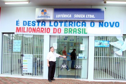 Ganhador fez a retirada do prmio ontem, informou a Caixa Econmica Federal 