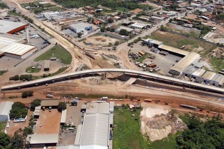Complexo Vi�rio do Tijucal: obra tem previs�o de entrega para abril de 2014