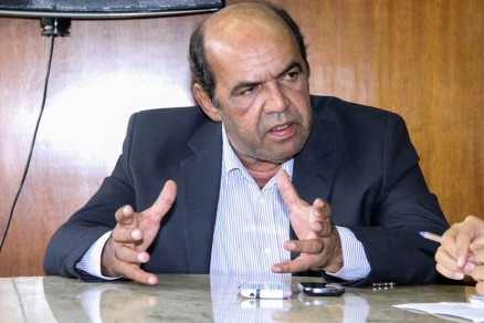O vereador Jlio Pinheiro, que est interinamente no lugar do prefeito Mauro Mendes