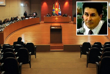 O juiz Marcos Siqueira (detalhe), que pode ser punido pelo Pleno do TJ com aposentadoria