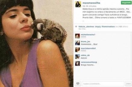 Mara Maravilha detonou "Beijinho no ombro" 