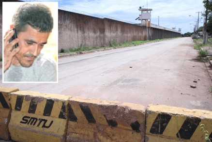 Sandro Louco, apontado como chefe da faco, est preso na Penitenciria Central