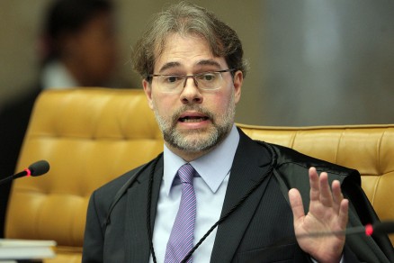 O ministro Dias Tofolli, que decretou busca e apreenso no apartamento de Silval