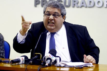 O procurador-geral de Justia Paulo Prado: udio de reunio vazou para a imprensa 