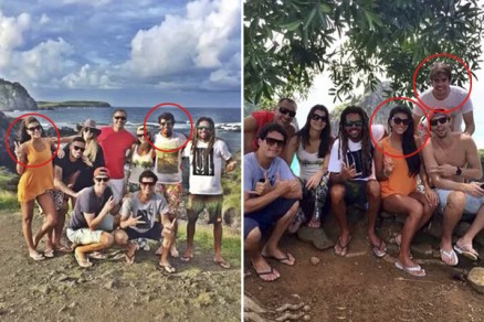 Estas duas fotos foram postadas pela miss Jakelyne Oliveira em sua conta no Instagram