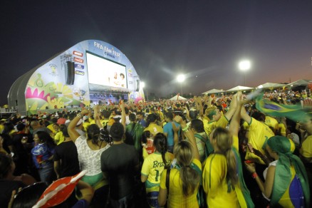 O Fan Fest � uma realiza��o da Federa��o Internacional de Futebol (FIFA)