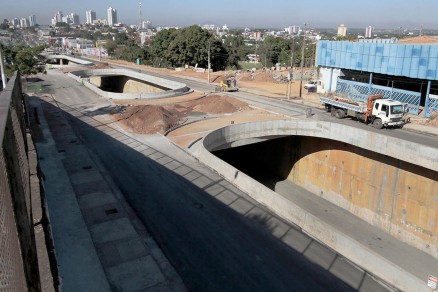 Trincheira da Jurumirim: novo bloqueio tempor�rio para execu��o de servi�os na obra