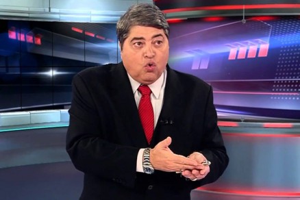 O apresentador Jos Luiz Datena, que pediu desculpas por xingamento