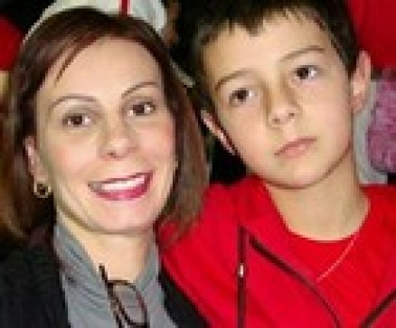 Odilaine Uglione, me do menino Bernardo Boldrini, assassinado em abril deste ano