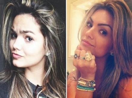 Cantora Kelly Key com a filha, Suzanna Freitas