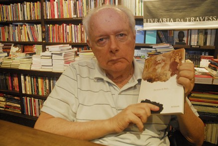 Leandro Konder, no lanamento de seu livro 'Em torno de Marx', na livraria Travessa de Ipanema, no Rio