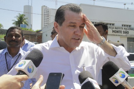 O ex-governador Silval Barbosa, acusado pelo MPE de chefiar uma organizao criminosa dentro do Governo do Estado