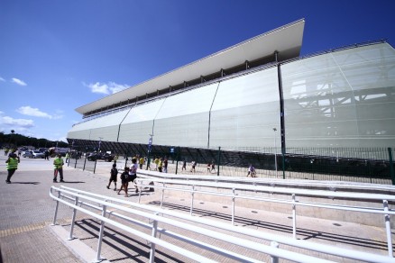 Arena Pantanal: estdio foi fechado no dia 22 deste ms, para reparos emergenciais