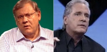Milton Neves e Roberto Justus