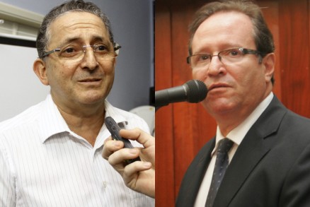 O ex-prefeito de Cuiab, Chico Galindo (PTB), e o vereador Maurlio Ribeiro (PSDB): improbidade administrativa