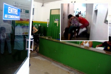 Policlinica no Coxip, onde ocorreu a agresso a mdico