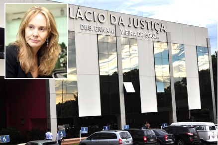 A juiza Sinii Savana Bosse Saboia Ribeiro (no detalhe)