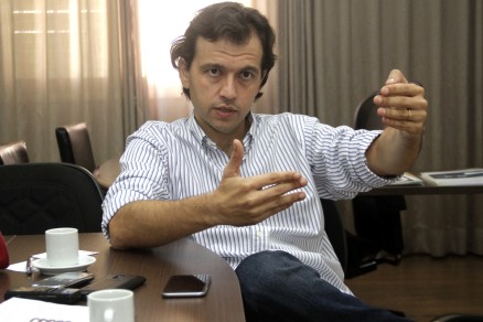 O maestro Leandro Carvalho, que assumiu a Secretaria de Cultura, Esporte e Lazer: desafio