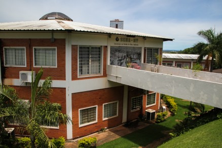 Fachada da Secretaria de Estado de Meio Ambiente (Sema-MT)