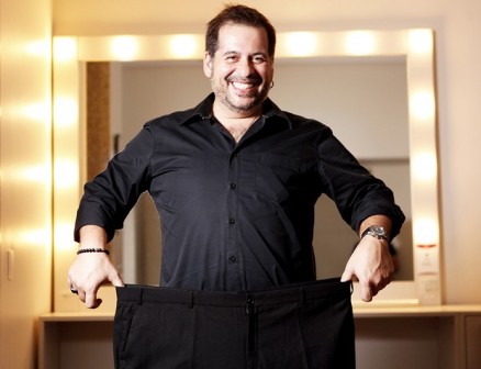 Leandro Hassum conta que diminuiu dez nmeros no manequim