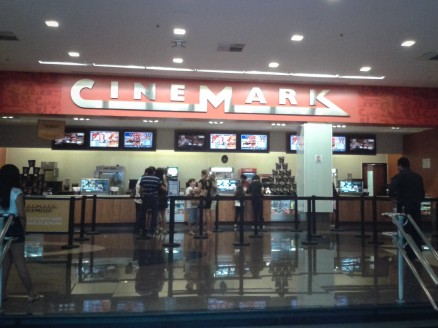 A rede Cinemark funciona em Cuiab no Shopping Goiabeiras
