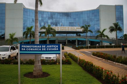 A sede das promotorias do Ministrio Pblico Estadual