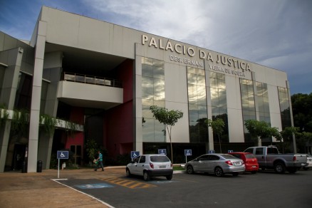 Fachada do Tribunal de Justi�a de Mato Grosso