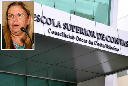 Decis�o sobre mudan�a do nome de escola do TCE seguiu voto da desembargadora Maria Erotides (detalhe)