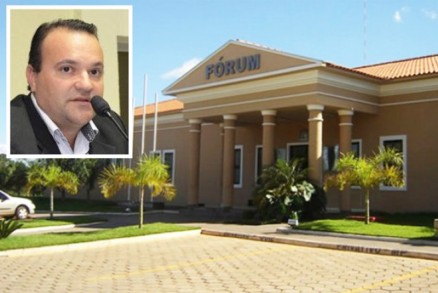 O vereador Dirceu Zanatta (detalhe, que acusou juiz de pedir transferncia de investigadores
