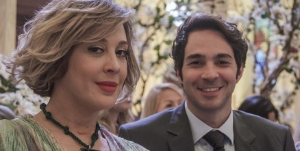 Claudia Raia e Conrado Caputo em cena de Alto Astral exibida em dezembro pela Globo