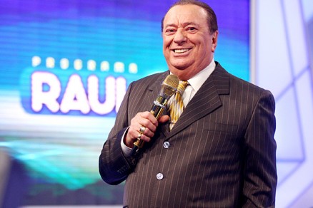 O apresentador Raul Gil 