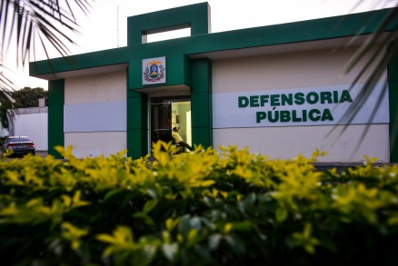A sede da Defensoria Pblica de Mato Grosso, que criou o projeto