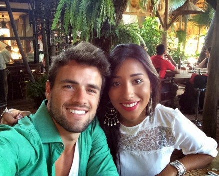 O casal se conheceu durante participa��o no reality show