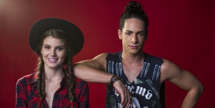 O ator Rainer Cadete com Camila Queiroz, protagonista de Verdades Secretas, nova novela das onze