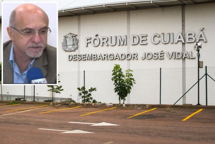 O juiz Cludio Zeni (detalhe) determinou a recuperao judicial do Grupo Aurora, em Cuiab